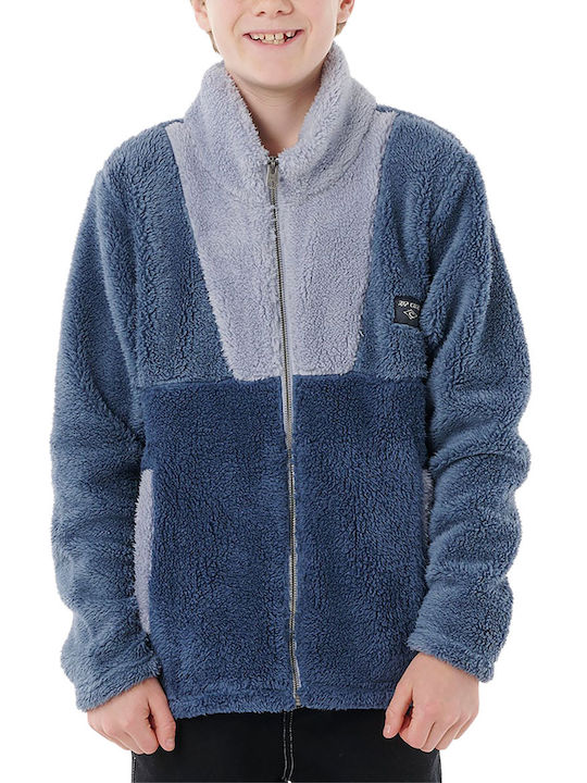 Kinderstrickjacke Blau