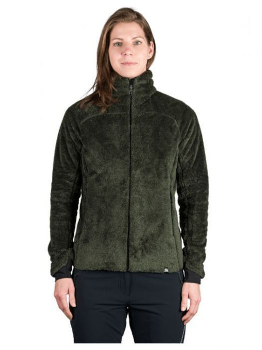 Northfinder Κοντή Fleece Γυναικεία Ζακέτα με Φε...