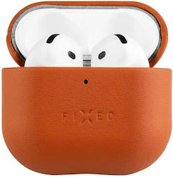 Fixed Podsleather Θήκη Δερμάτινη σε Καφέ χρώμα για Apple AirPods 4 Fixed Podsleather Θήκη Δερμάτινη σε Καφέ χρώμα για Apple AirPods 4