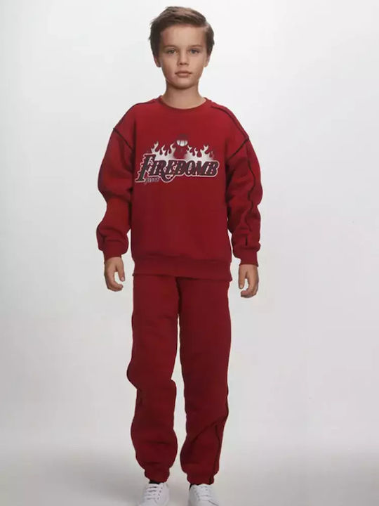 Joyce Set Trening Pentru Copii Burgundy