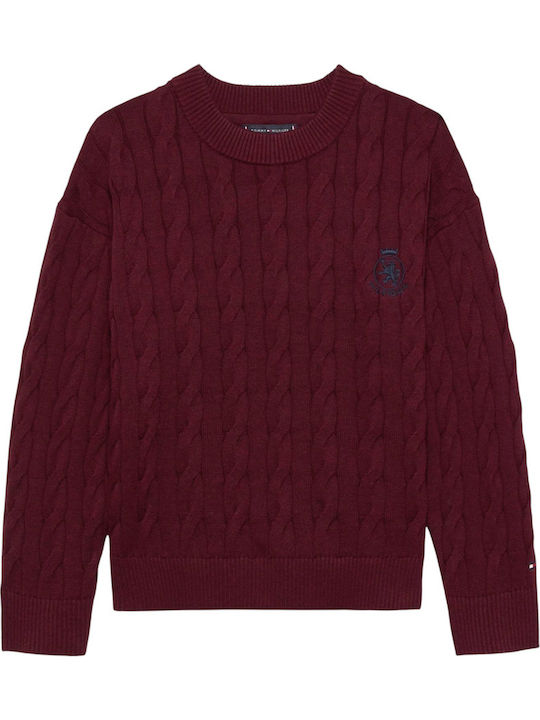 Pulover pentru copii Cu mânecă lungă Bordeaux Tommy