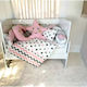 Set De Lenjerii Patut Bebe 7 Bucăți 50x100