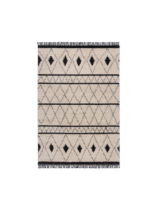 Beauty Home Wohnzimmer Teppich mit einer Breite von 67 cm Ecru (Preis nach Maß)