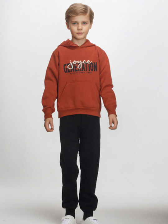 Joyce Kids Sweatshirt with Hood Orange