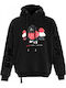 Sweatshirt mit Kapuze Black