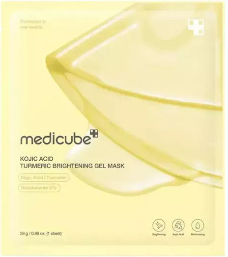 Medicube Kojic Acid Μάσκα Ομορφιάς Προσώπου για Λάμψη Με Νιασιναμίδη & Ρετινόλη