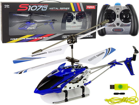 Lean Toys R C Remote Controlled Τηλεκατευθυνόμενο Ελικόπτερο Μπλε