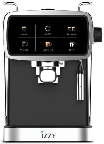 Izzy Dolce Μηχανή Espresso 1350W Πίεσης 20bar Μαύρη