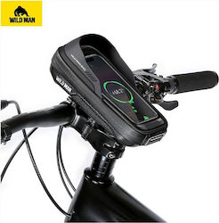 Wildman Es16 L Fahrrad Handy-Halterung Wasserdichter Lenkerhalter 0,5l 20,5 x 10,5 x 9 cm Grau
