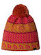 Ski Tuke Kinder Mütze Gestrickt Fuchsie