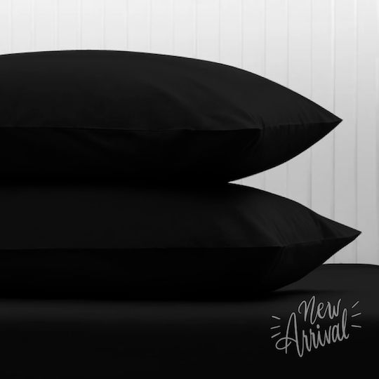 Isadore Lorraine Love Your Bed Pillowcase Set Black 101 50x70cm.