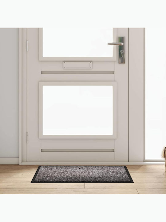 vidaXL Πατάκι Εισόδου Γκρι 60x80εκ.