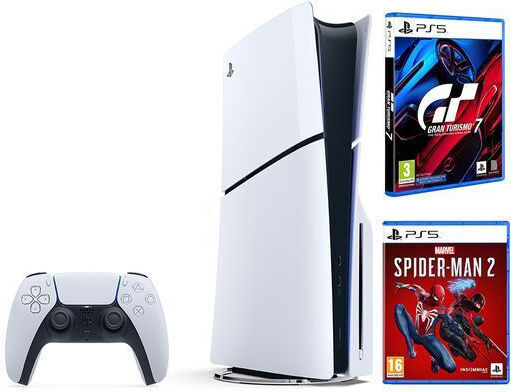 Sony PlayStation 5 Slim 1TB & God of War Ragnarök & Ghost of