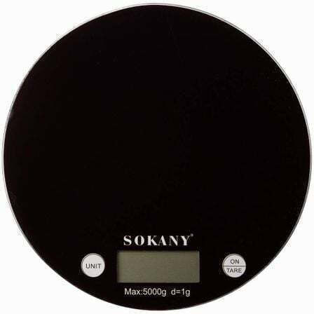 Sokany Digital Kitchen Scale Up To 5kg Black