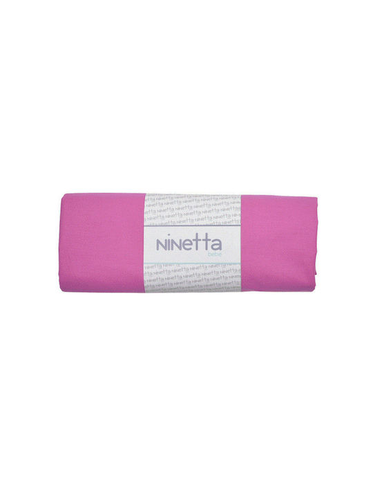 Ninetta Bebe Baby Sheet Crib Cotton Fitted Fuchsia