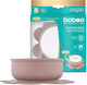 Baboo Baby Food Bowl made of Silicone Pink