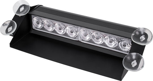 VenCore Μπάρα Σήμανσης Αυτοκινήτου LED 12V 24cm με Πράσινο Φωτισμό