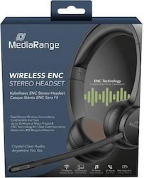 MediaRange Ασύρματα On Ear Multimedia Ακουστικά με μικρόφωνο και σύνδεση Bluetooth MROS307