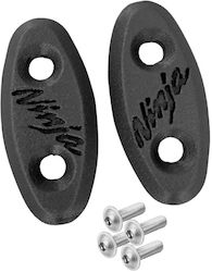 Motorise Motorcycle Mirror Caps Kawasaki Zx-6r Zx-636 Zx-6rr 1998-2004