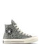 Chuck 70 Women's Boots Black Silver Egret
