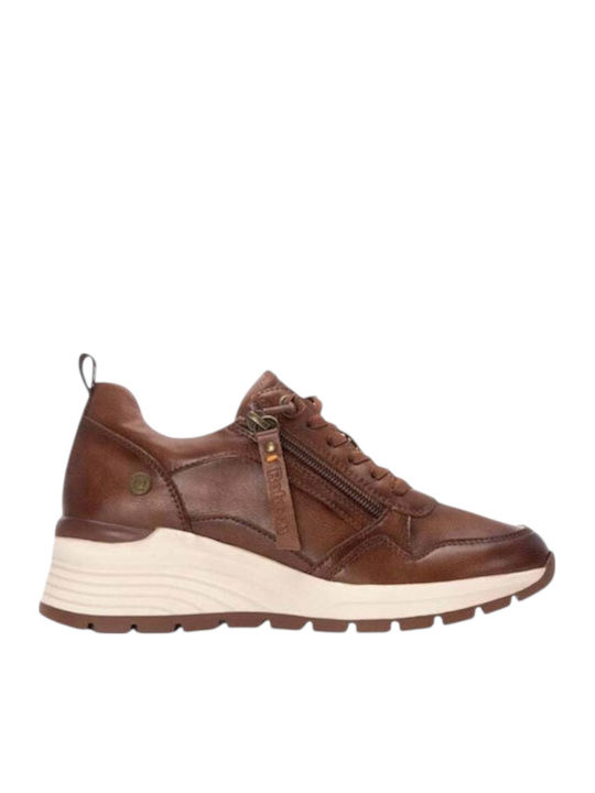 Refresh Sneakers Tabac Brown