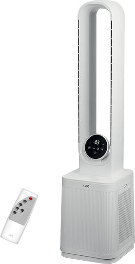 Life Aquilo Ανεμιστήρας Χωρίς Πτερύγια 65W Λευκός