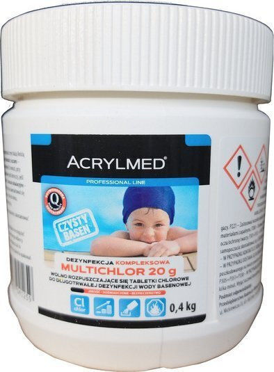 Acrylmed Мулти-таблетки за басейн 0.02кг