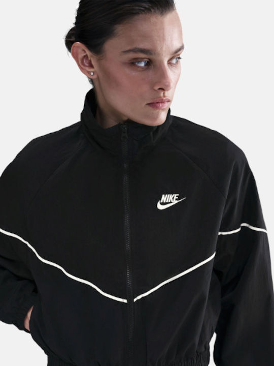 nike windbreaker cropped