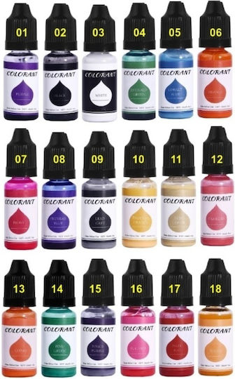 Spezielle Bastelfarben Flüssige Farben 10ml 03 Weiß