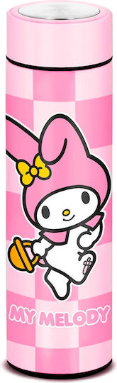 Karactermania Παιδικό Παγούρι Hello Kitty Ανοξείδωτο Γκρι 500ml