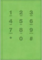 Agendă Telefonică Portocalie 14x21cm