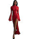 Maxi Evening Dress Red