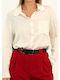 Women's Long Sleeve Shirt Off White