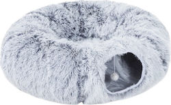 Φωλιά Παιχνίδι Γάτας Μπαλάκι Tunel Pet Bed 82cm Γκρι