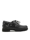 Waxy Ανδρικά Boat Shoes σε Μαύρο Χρώμα
