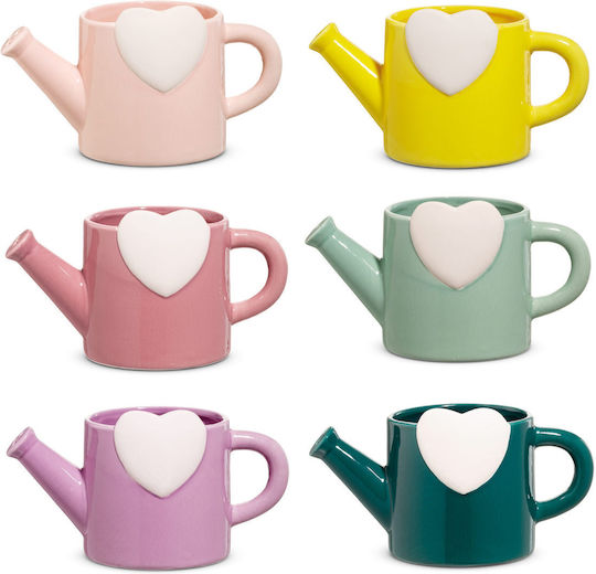 Fankon Flowers Саксия Керамика Многоцветен