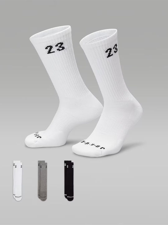 Jordan Athletic Socks White 3 Pairs