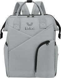Kidizi Wickeltasche-Wickelrucksack Gray 42x28x20cm.