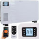 Kaminer Ziflo Convector Heater Floor 2300W with Electronic Thermostat and WiFi White
