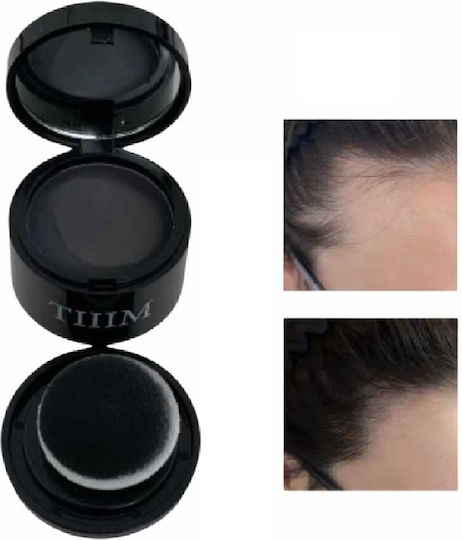Hairline Powder For Hair Roots Gaps Black