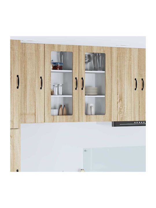 Cabinet Wall Black 40x31x80cm