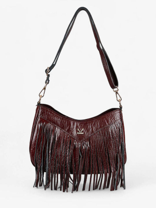 Genui Leather Leder Damentasche Schultertasche ...