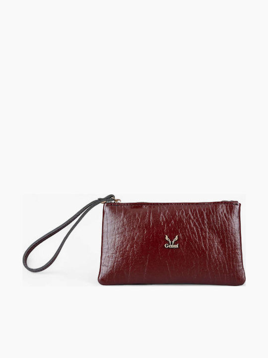 Genui Leather Δερμάτινος Γυναικείος Φάκελος Μπο...