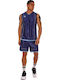 King Männer Sportfan Trikots Set Navy-Blau