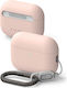 Ringke Silicone Case Silicone with Hook Pink Sa...