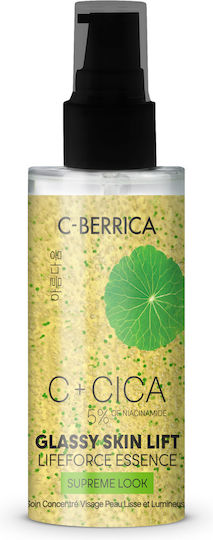 C+Cica C-Berrica Glassy Skin Lift Soothing & Moisturizing Essence Face with Vitamin C & Niacinamide for Detoxification & Radiance 50ml