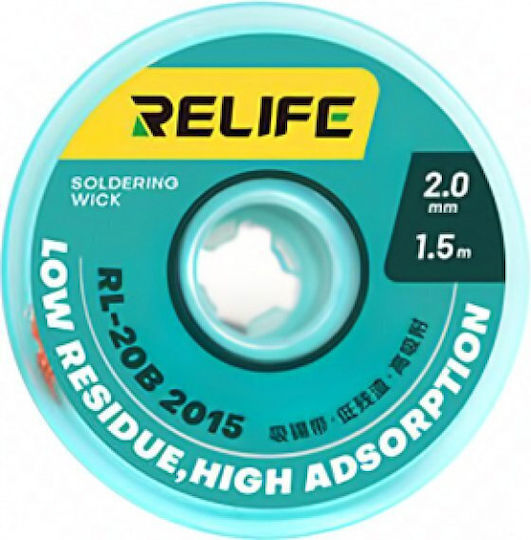 Relife Soldering Wick Rl-20b 2015 2mm 1.5m