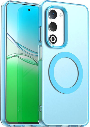 Techsuit Umschlag Rückseite Kunststoff / Silikon Blau (Oppo A5)