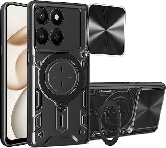 Techsuit Back Cover Silicon Negru (Honor 400)