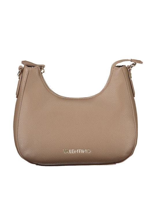Valentino Bags Brixton Γυναικεία Τσάντα Ώμου Καφέ